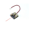 URUAV MXL-RX62H-A V3 Mini récepteur RC 4CH avec télémétrie intégré 5A Support de servo linéaire ESC brossé DSMX / 2 FRSK