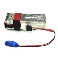 URUAV SL04 15cm 2-6S JST pour équilibrer la charge Lipo Batterie alarme sonore basse tension pour avion RC FPV RC Racing