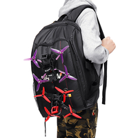 URUAV UR7 36L Sac À Dos 40x55x22mm Avec Imperméable Émetteur Faisceau Port Sac DIY Chambre pour Drone RC FPV Racing