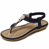 US Taille 5-11 Femmes Casual Soft Sole Beach Outdoor Flat Sandals
