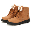 US Taille 5-12 Femmes Hiver Garder Chaude Plaine Bottesde Neige en Laine Bottes Courtes Chevilles