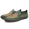 US Taille 6.5-12 Homme Oxfords Chaussures Plates Respirantes Mesh Absorption de la Sueur Slip On