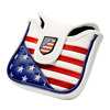 USA Square Mallet Putter Cover Golf Headcover For TaylorMade Spider Tour Magnet