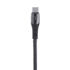USAMS SJ321 U27 5A Type C Câble de données de charge rapide tressé avec voyant 0.5M pour tablette Smartphone