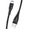 USAMS U41 Nylon Tressé Type-C Câble de données micro à charge rapide 1 m 2 m 3 m pour Samsung Galaxy Note S20 ultra Huaw
