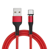 USAMS US-SJ334 U29 Type C LED Câble de charge rapide tressé magnétique 1M pour tablette smartphone