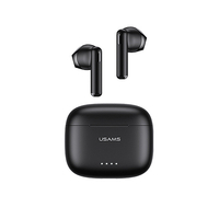 USAMS-US14 TWS Écouteurs Bluetooth 5.3 Son stéréo AAC HD Haut-parleur 13 mm ENC Suppression du bruit 400 mAh Batterie Co