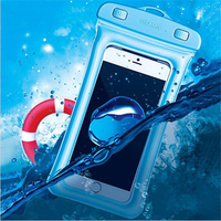 USAMS YD007 IPX8 étanche écran tactile Gasbag flottant téléphone sac antichoc Airbag pare-chocs