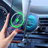 USAMS 15W US-CD164 Chargeur sans fil de voiture magnétique ultra-mince Charge rapide pour téléphones intelligents compat
