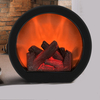 USB / Batterie Alimenté Creative Cheminée Flamme Lampe Style Nordique Effet De Flamme Portable LED Simulation Cheminée M