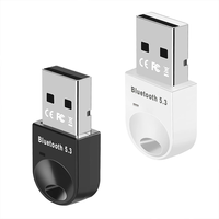 USB bluetotoh 5.3 Adapter Dongle Mini Wireless Audio Transmitter Receiver Driver-free for PC Laptop Speaker
