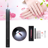 USB DC5V Mini polisseuse à ongles électrique portable LED perceuse à stylo polissage perceuse à ongles