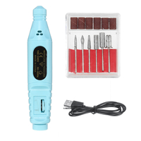 USB DC5V Nail Power Drills Nails Gel Art Polisseuse Pédicure Nail Beauty Tool 20000RPM Nail Drill File Machine