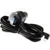 USB Micro USB Cigarette e Briquet QC3.0 Chargeur de voiture rapide avec affichage de la tension GPS Navigator DVR Cordon