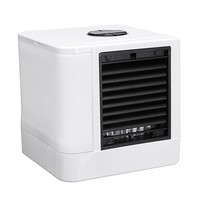 USB Mini Climatiseur Portable 7 Couleurs Léger Ventilateur De Refroidissement Dair Humidificateur Purificateur