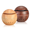 USB mini diffuseur 7 de couleurs de lhuile essentielle daroma dhumidificateur dair de grain en bois