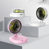 USB Mini ventilateur de refroidissement de bureau portable pliant Banque de puissance de chargeur sans fil intelligent