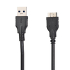 Usb noir câble universel 50cm 3.0 pour tablette pc