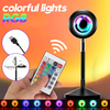 USB Power Colorful RGB LED Lumière Télécommande Atmosphère Projection Led Veilleuse Pour La Maison Chambre Boutique Fond