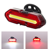 USB Rechargeable COB vélo feu arrière vélo sécurité cyclisme avertissement lampe arrière