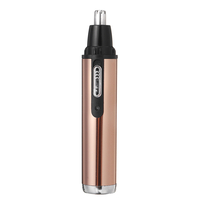 USB Rechargeable Nose Hair Tondeuse Électrique Compact Oreille Nez Cou Sourcils Épilation