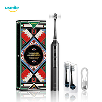 Usmile U3 Brosse à dents électrique à ultrasons Micro Bubble Blanchiment des dents Sonic IPX7 Brosse rechargeable USB à