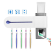 UV Brosse à dents Stérilisateur Distributeur automatique de dentifrice Nettoyant Support mural pour brosse à dents
