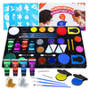 UV Glow Blacklight Kit de peinture pour le visage et le corps Outils de peinture de couleur