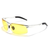 UV400 Hommes Sun Glassess Jaune Nuit Vision Nocturne Conduite Pêche Vélo Lunettes