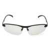 UV400 Lunettes de soleil polarisées Photochromic Driving Condition Lentille Gris Noir
