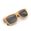 UV400 Handmade Retro Bambou Wood Polarized Lunettes de soleil Mirrored Wooden Glasses