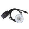 VAG COM 409.1 Voiture 16Pin OBD2 Adaptateur dinterface USB VAG-COM KKL Câble Test Line pour VW AUDI Skoda Seat