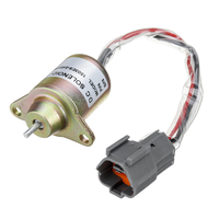 Vanne électromagnétique darrêt de coupure de carburant 24V pour le moteur Yanmar Hyundai R80 DH150