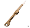 Vastar Laiton Mini Couteau Pliant Poche Déballage Couteaux Utilitaires Scallpel Sharp Sellf-Deefense Clé Couteau Démonta