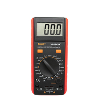 VC6243A Numérique LCD mètre inductance capacité testeur multimètre pince crocodile outil de mesure avec sac BM4070