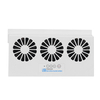 Ventilateur automatique de sortie dair de pare-brise de fenêtre de voiture de ventilateur solaire rechargeable de 3