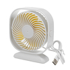 Ventilateur de bureau dalimentation USB portable dété à 4 pales à large zone 360 ° vent naturel multi-angles à