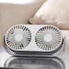 Ventilateur de bureau de Table à Double tête USB 5V 3 Modes refroidisseur dair éolien 360 ° ventilateur électrique