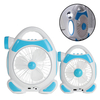 Ventilateur de charge USB multifonction sans fil 2-en-1 avec durgence LED accessoires de camping de voyage en plein