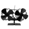 Ventilateur de cheminée à 8 pales IPRee® Brûleur de ventilateur de poêle alimenté par la chaleur Utilisation domestique