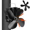 Ventilateur de cheminée écologique à faible bruit de ventilateur de cuisinière à 4/5 lames Distribution efficace de la c