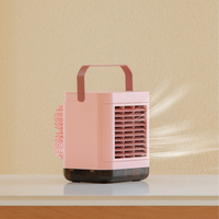 Ventilateur de climatisation à ions négatifs de bureau 4W 3 vitesses refroidisseur dair Portable Purification de l&