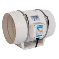Ventilateur de conduit circulaire 3/4/5 pouces débit diagonal Booster ventilateur salle de bains ventilateur dextra