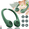 Ventilateur de cou de refroidissement à air USB Rechargeable sans lame ventilateur de cou suspendu 360 ° réglable 2 Mode