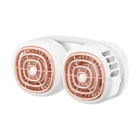 Ventilateur de cou suspendu ventilateur de climatiseur de refroidissement à lair dété Double aile Portable sil