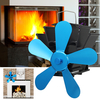 Ventilateur de cuisinière à 5 lames super silencieux alimenté par la chaleur économisant la cheminée murale Ecofan