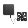 ventilateur de grenier de toit déchappement de panneau solaire extérieur 5W pour lévent de ventilation