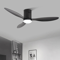 Ventilateur de plafond décoratif DC 220 V 42/52 pouces avec télécommande Ventilateur simple ventilateur pour salon Resta