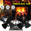 Ventilateur de poêle à bois à 8 lames pour brûleur à bûches / ventilateur écologique de cheminée