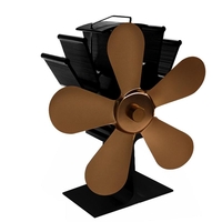 Ventilateur de poêle à bois à 8 pales